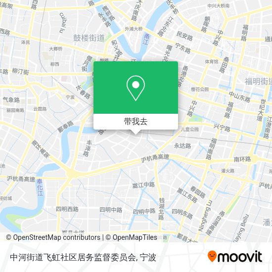 中河街道飞虹社区居务监督委员会地图