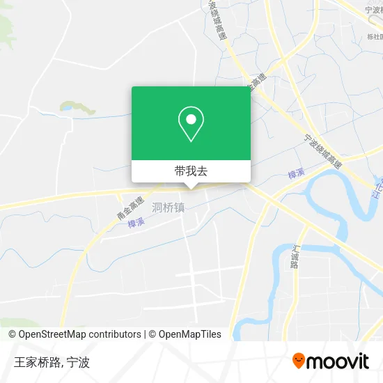 王家桥路地图