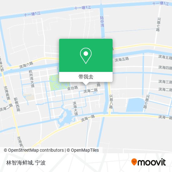 林智海鲜城地图