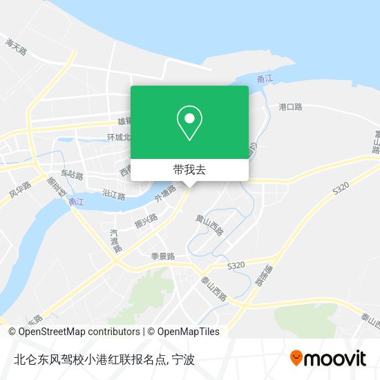 北仑东风驾校小港红联报名点地图