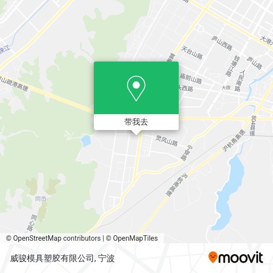 威骏模具塑胶有限公司地图