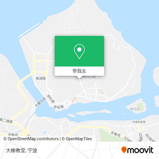 大榭教堂地图