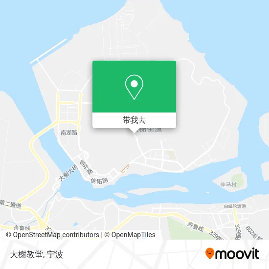 大榭教堂地图
