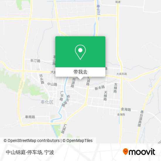 中山锦庭-停车场地图