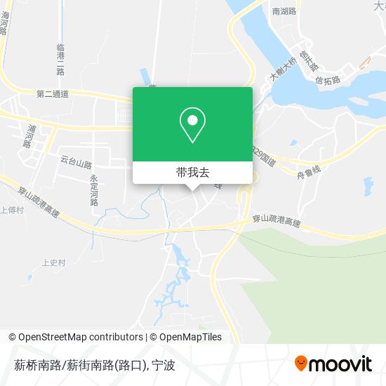 薪桥南路/薪街南路(路口)地图