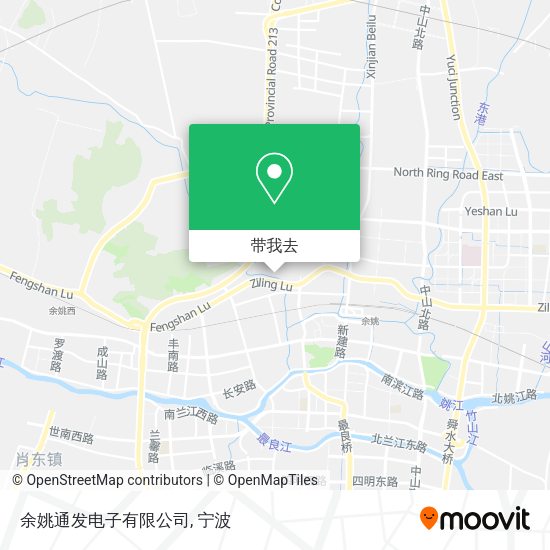 余姚通发电子有限公司地图
