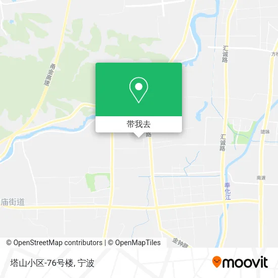 塔山小区-76号楼地图