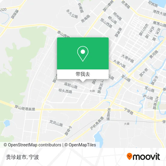 贵珍超市地图