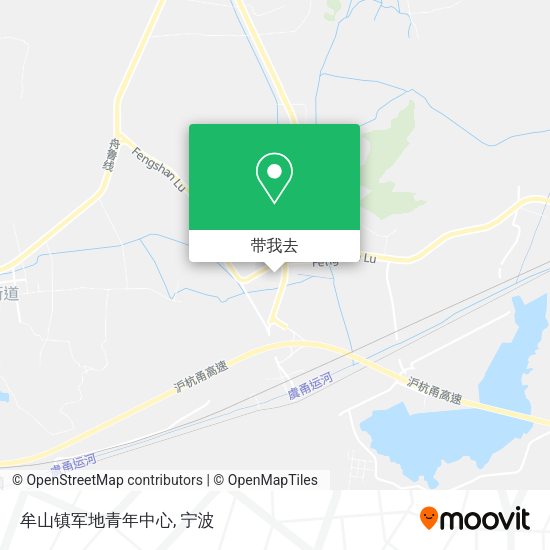 牟山镇军地青年中心地图