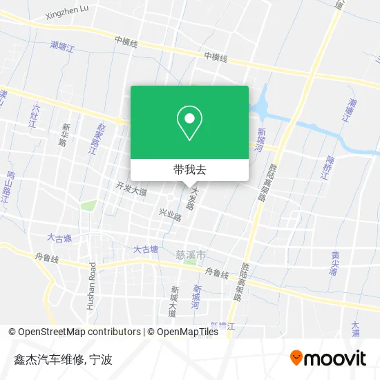 鑫杰汽车维修地图