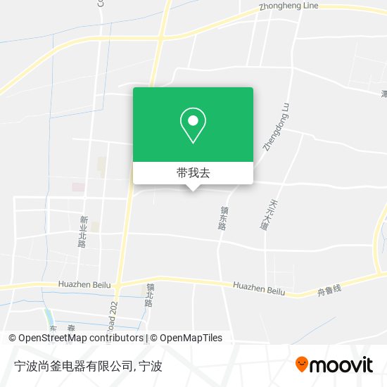 宁波尚釜电器有限公司地图