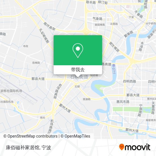 康佰磁补家居馆地图