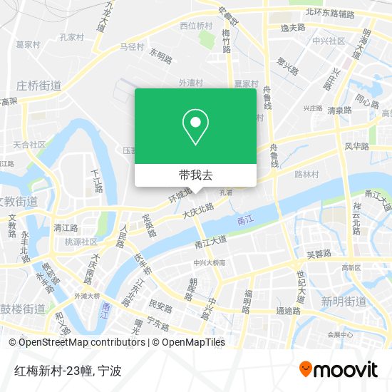 红梅新村-23幢地图