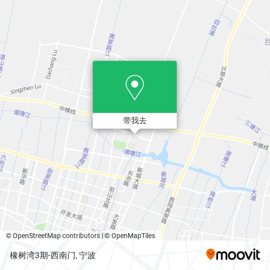 橡树湾3期-西南门地图