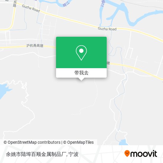 余姚市陆埠百顺金属制品厂地图