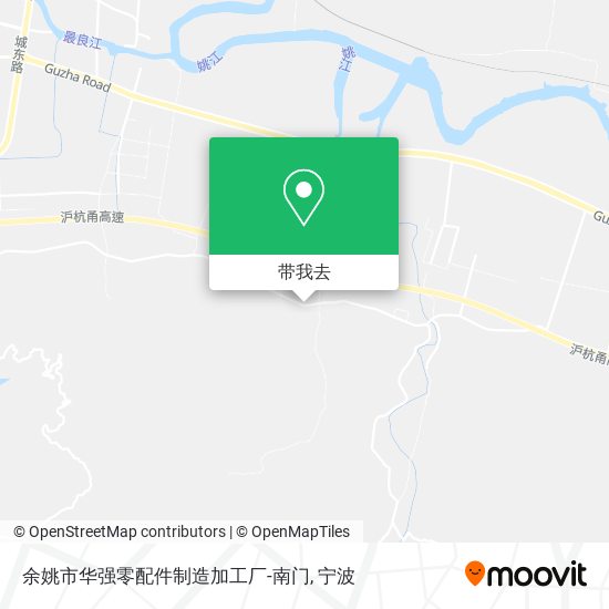 余姚市华强零配件制造加工厂-南门地图