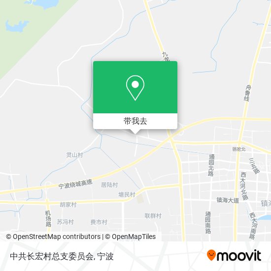 中共长宏村总支委员会地图