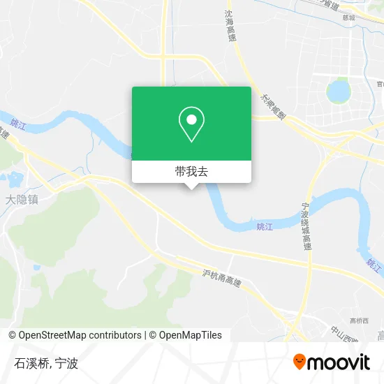 石溪桥地图