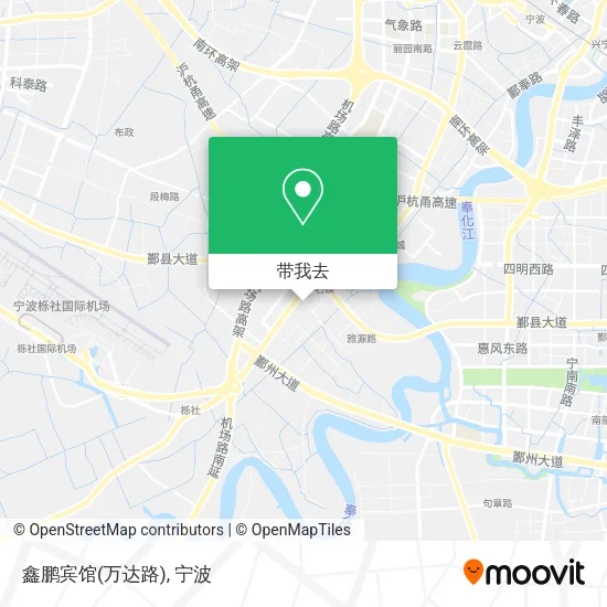 鑫鹏宾馆(万达路)地图