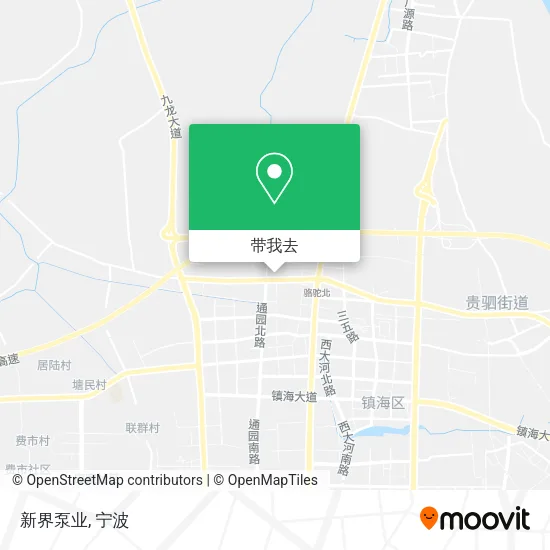 新界泵业地图