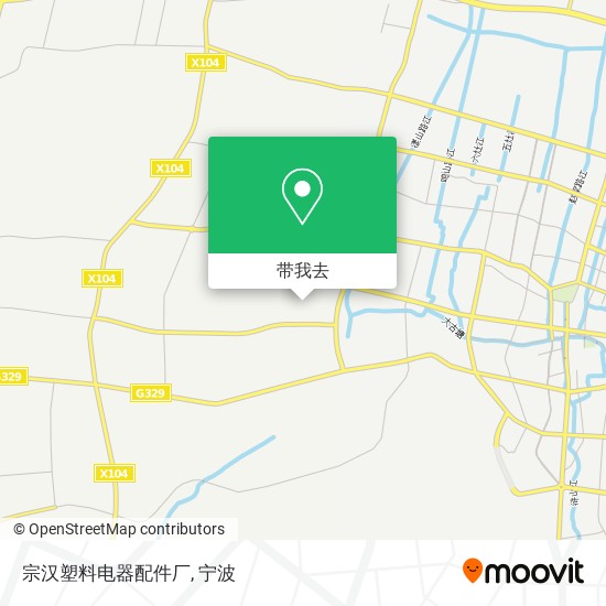 宗汉塑料电器配件厂地图