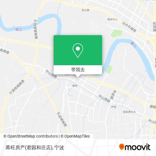 甬旺房产(君园和庄店)地图