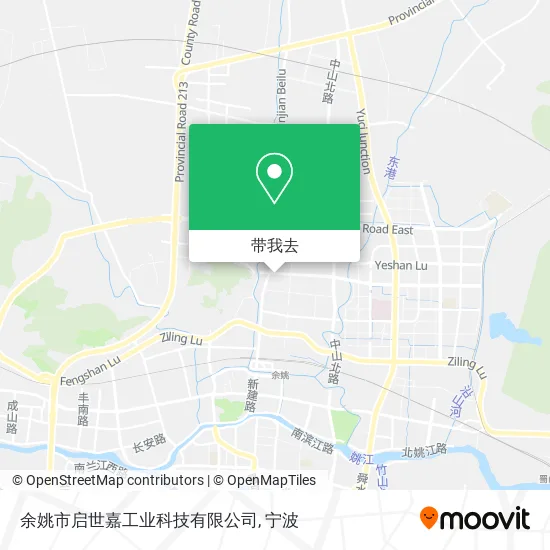余姚市启世嘉工业科技有限公司地图