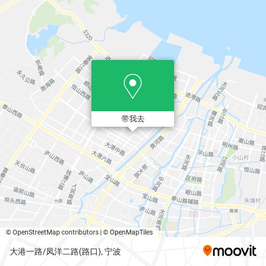 大港一路/凤洋二路(路口)地图