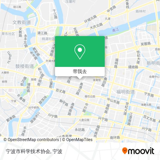 宁波市科学技术协会地图