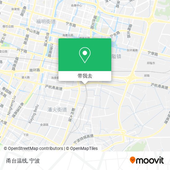 甬台温线地图