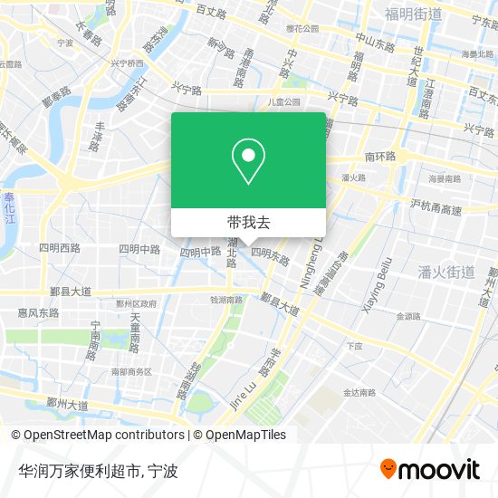 华润万家便利超市地图