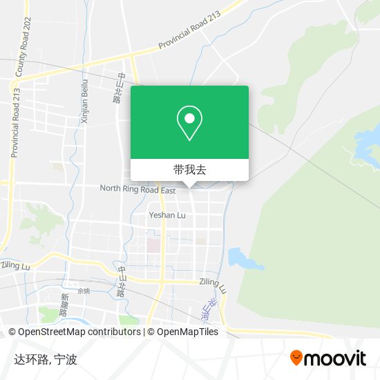 达环路地图