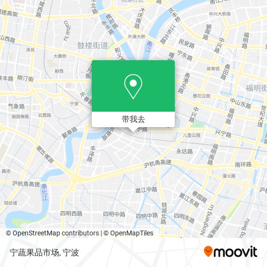 宁蔬果品市场地图