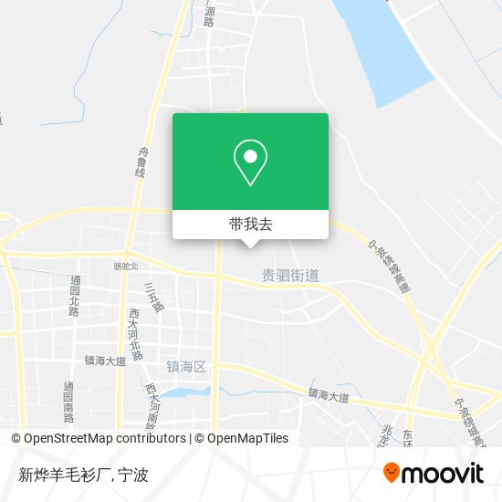 新烨羊毛衫厂地图