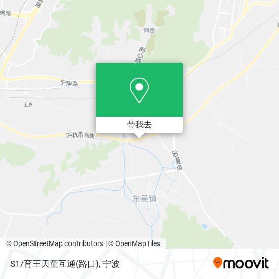 S1/育王天童互通(路口)地图