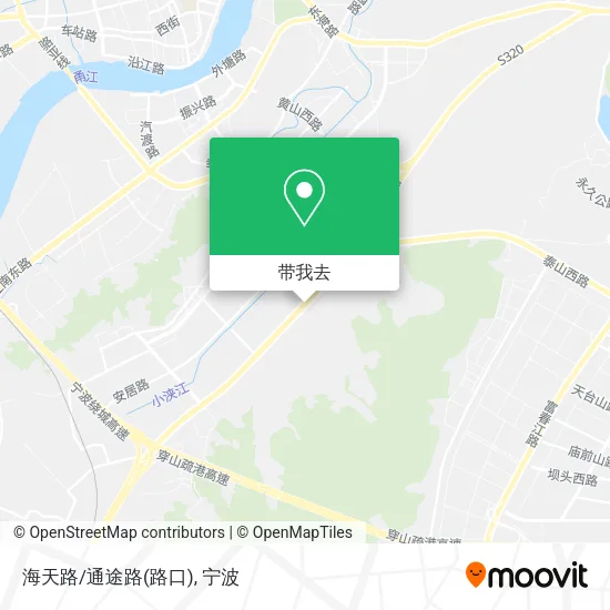 海天路/通途路(路口)地图