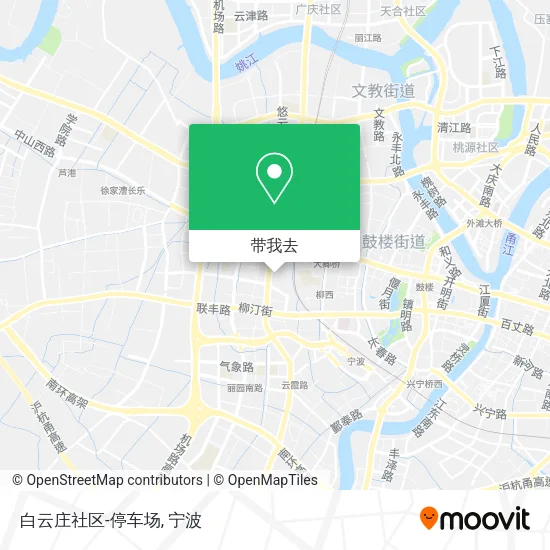 白云庄社区-停车场地图