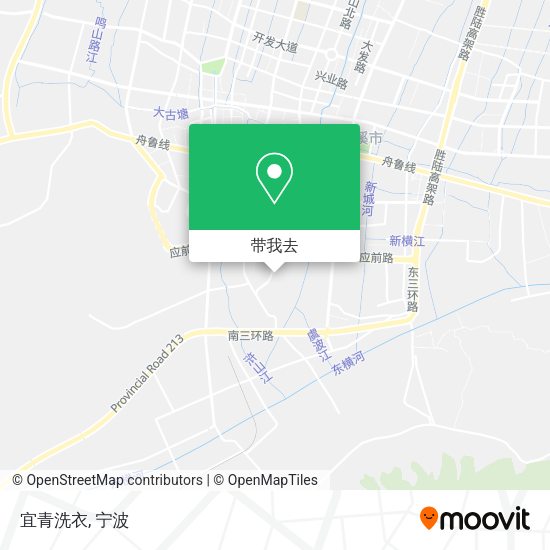 宜青洗衣地图