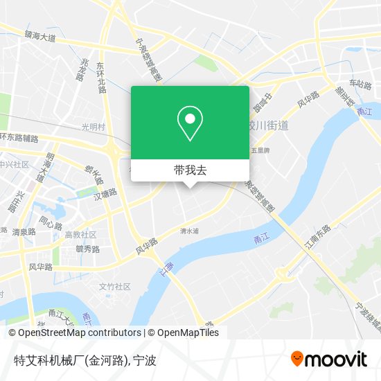 特艾科机械厂(金河路)地图