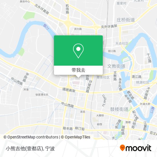 小熊吉他(壹都店)地图