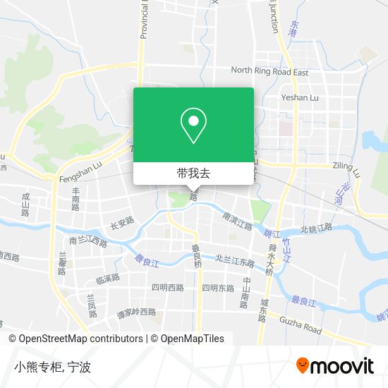 小熊专柜地图