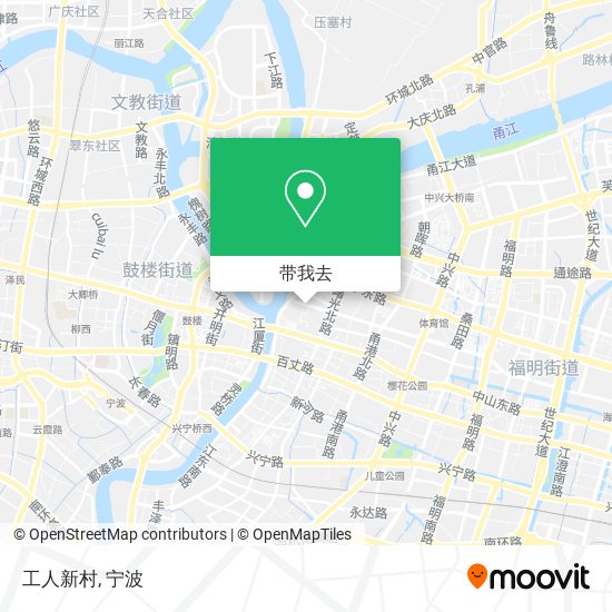工人新村地图