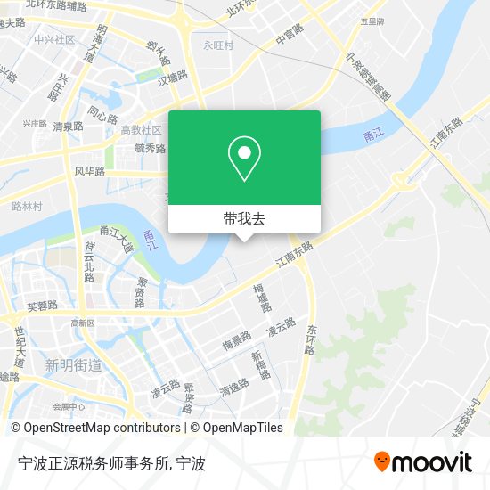 宁波正源税务师事务所地图