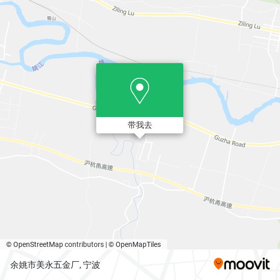余姚市美永五金厂地图