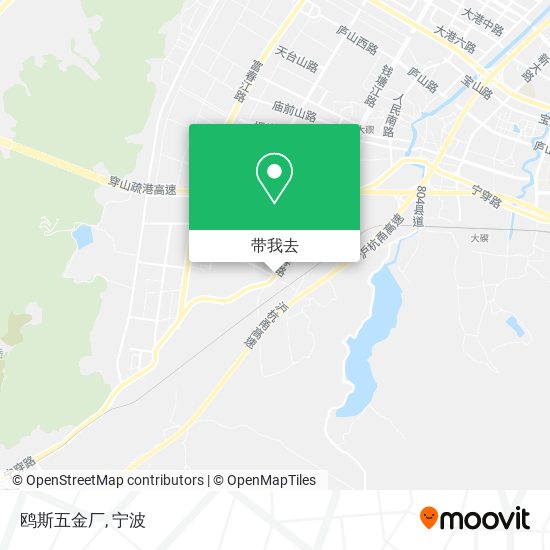鸥斯五金厂地图