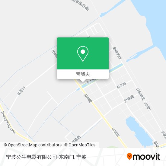 宁波公牛电器有限公司-东南门地图