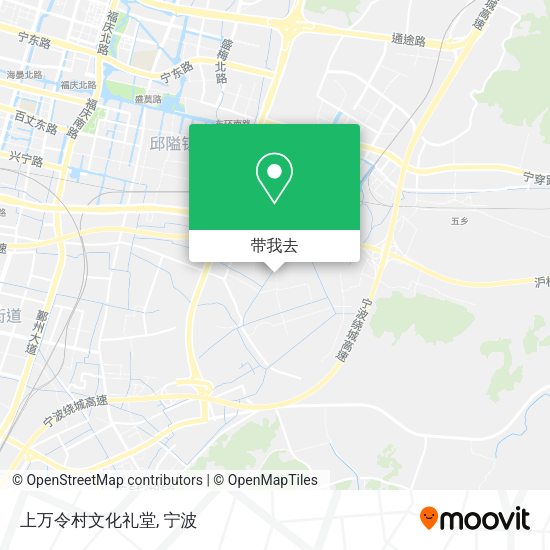 上万令村文化礼堂地图