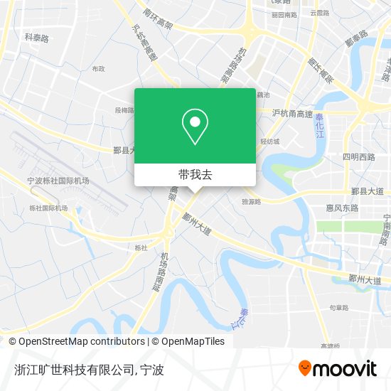 浙江旷世科技有限公司地图