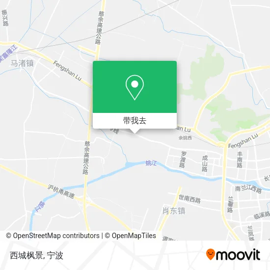 西城枫景地图