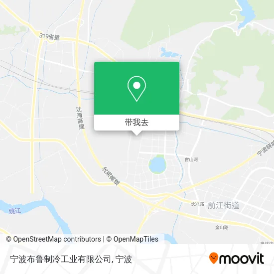 宁波布鲁制冷工业有限公司地图